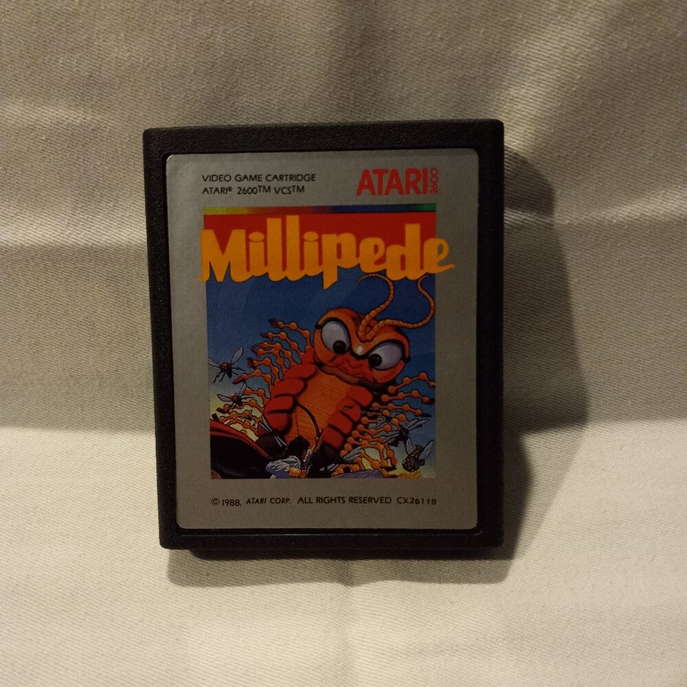 MILLIPEDE CIB - ATARI 2600 UN-Tested - Picture 4 of 7